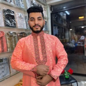 Premium Katan Embroidery Punjabi for Mens -03