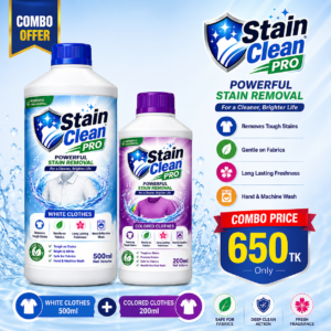 Stain Clean Pro White & Color Care Combo